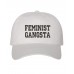 Feminist Gangsta Embroidered Baseball Cap Many Colors Available   eb-44063991